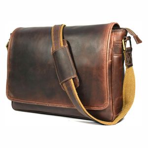 Nouveau 2025 Bas quantité minimale de commande Dernière Mode Sacs de Bureau en Cuir Véritable pour hommes Sac en Cuir Fait à la Main Sac Logo Personnalisé - Product Image 5