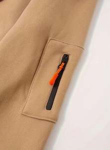 Men's Premium 100% Cotton Pullover Sweatshirt 350gsm Oversized Hoodie Eco-friendly Plain Dyed for <b>Winter</b> - Product Image 5