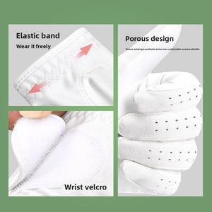 Gants de golf respirants en microfibre douce pour hommes Gants de sport résistants à l'usure, à gauche et à droite - Product Image 5