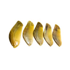 Peine de cuerno personalizable portátil Vietnam Factory Direct Pedido de baja cantidad Técnica de pulido artesanal natural - Product Image 6