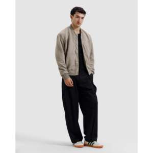 Veste pour homme, fabrication directe d'usine, tissu anti-boulochage de qualité supérieure, logo personnalisé disponible - Product Image 3