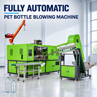 Machine de moulage par injection/extrusion-soufflage de PET écologique automatique Delta PLC, avec roulement de pompe 20L, moteur 1 cavité