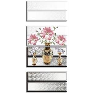 กระเบื้องเซรามิคลายดอกบัวอาราบิกขนาด300X600มม. 12X24ดีไซน์ดิจิตอลสมัยใหม่สำหรับภายในห้องนั่งเล่นซาอุดิอาระเบีย - Product Image 5