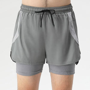 Streetwear décontracté pour hommes, short de bain en toile et velours côtelé à motif uni, élastique personnalisé avec sublimation, coupe ample - Product Image 4