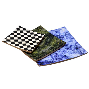 Bol à soupe en bois de haute qualité Design Antique finition moderne matériau naturel décor bols de service en métal résine d'os de corne époxy - Product Image 4