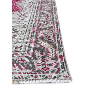 Alfombra de Lana Anudada a Mano de Gran Tamaño, Diseño de Medallón Rojo y Naranja, para Sala de Estar, Pasillo Rectangular, Modelo Pae-2319 - Product Image 4