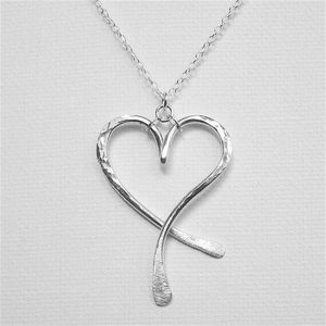 Collier pendentif en acier inoxydable personnalisé Bijoux Femme Punk Rock Cubain Collier Pendentif Trendy Long Bar Style - Product Image 2