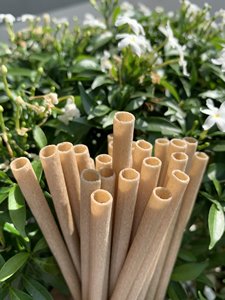 หลอดไม้ไผ่เป็นมิตรกับสิ่งแวดล้อมสำหรับเครื่องดื่มร้อนและเย็นหลอดเครื่องดื่มย่อยสลายได้ทางชีวภาพเป็นมิตรต่อสิ่งแวดล้อม - Product Image 3