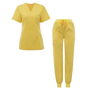 Uniformes médicos económicos unisex, conjuntos de fregado de enfermera de hospital para clínicas de dentista para mujeres y hombres - Product Image 5