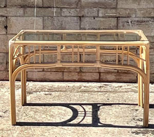 Mesa redonda de madera y ratán natural hecha a mano con diseño básico, muebles para el hogar de Vietnam - Product Image 5