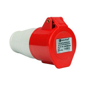 ซ็อกเก็ตอุตสาหกรรมแบบพกพา3/4/5พิน IP44 16A 2P + PE 3P + PE + PE + N ABS ซ็อกเก็ตไฟฟ้าอุตสาหกรรมพลาสติก220-250V 380-415V - Product Image 2