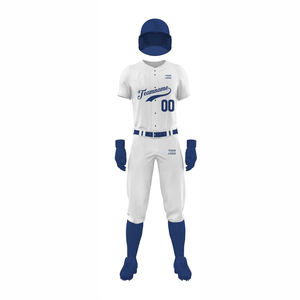 Uniforme de béisbol ligero y cómodo Precio razonable Diseño de logotipo personalizado Uniforme de béisbol - Product Image 2