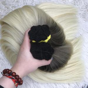 Venta al por mayor 100% Extensión de Cabello Virgen de Alta Calidad para Color Natural Liso Máquina Camboyana Doble Trama a Granel VQ Cabello - Product Image 3