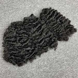 Rizado birmano de la mejor calidad en cabello de trama, cabello humano 100%, cabello crudo de un donante - Product Image 3