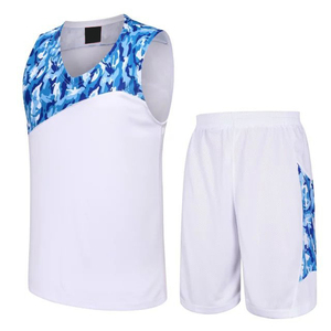 Uniforme de Baloncesto de Alta Calidad al por Mayor para Hombre y Mujer, Uniforme de Baloncesto sin Mangas para Verano a Bajo Precio - Product Image 1