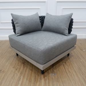 Sofás Seccionales para Sala de Estar, Sofás de Madera en Forma de L para Patio Trasero, Hechos de Madera Maciza - Product Image 3