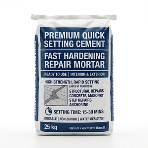 Ciment Portland Premium à Prise Rapide, Mortier de Réparation à Durcissement Rapide, Qualité Supérieure, Vente en Gros, Grade Professionnel - Product Image 1