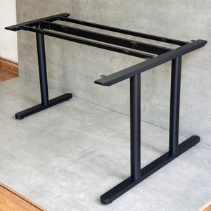 Minimalist Steel Assembly Legs for L-Shape 140x100cm <b>Corner</b> Dining Table Powder Coated HCTO009 <b>Bench</b> Legs for Chair for Hospital - Product Image 2