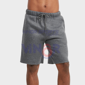 Pantalones cortos deportivos con cordón de punto a la moda para hombre, pantalones cortos para correr de verano con logotipo personalizado, pantalones cortos de secado rápido, venta al por mayor OEM - Product Image 5