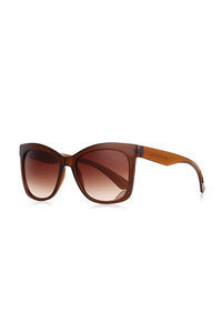 Lunettes de soleil Femme Marron Brillant 1023 - Product Image 2