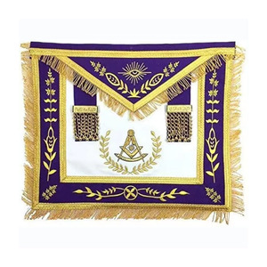 Prix de gros 100% coton sur mesure Meilleure vente Tablier maçonnique Tabliers maçonniques de haute qualité personnalisés - Product Image 5