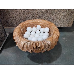 Cuenco decorativo de mármol para decoración del hogar - Product Image 3