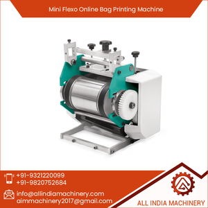 เครื่องพิมพ์ถุงพลาสติกกึ่งอัตโนมัติขนาดเล็กมีประสิทธิภาพสูงสีเดียว - Product Image 6