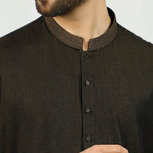 OEM <b>Men's</b> Muslim <b>Shalwar</b> <b>Kameez</b> Suits Sets Regular Fit Lightweight Cotton-Comfortable and Stylish - Product Image 4