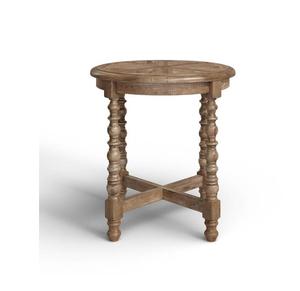 Grand support à gâteaux en bois avec large plate-forme circulaire et base de soutien solide conçu pour le service quotidien ou la décoration de gâteaux - Product Image 3