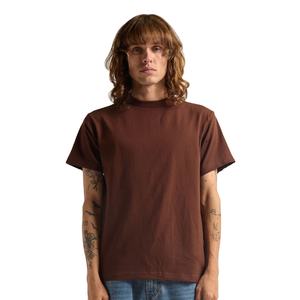 T-shirt uni à manches courtes T-shirt de sport Personnaliser Streetwear Sérigraphie T-shirt T-shirts lourds pour hommes - Product Image 1