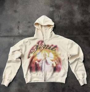 Top personnalisé à la mode, poids lourd 100% coton, polyester, polaire vierge surdimensionnée, pulls à capuche, sweats fabriqués par cintre Impex - Product Image 5