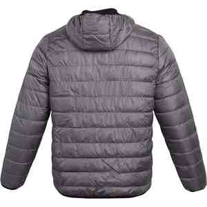 Veste bomber matelassée pour homme sur mesure, tissu en toile épaisse d'hiver, col montant, logo frontal, style décontracté, imperméable, vente en gros en plein air - Product Image 2