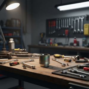 Gedore KL-0711-1111 Manchon court de 38 mm pour outils de pression/support, accessoire pour kit d'outils - Product Image 3