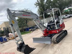 Miniexcavadora de Orugas Takeuchi TB240 Económica con Motor Hidráulico Eaton, Alta Potencia de Excavación, 1 Año de Garantía, en Venta - Product Image 6