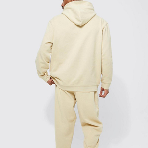 Sudadera con capucha bordada Tendencia Sudaderas con capucha de gran tamaño personalizadas Parches desgastados 100% Algodón Cremallera completa Sudadera con capucha bordada de angustia - Product Image 4