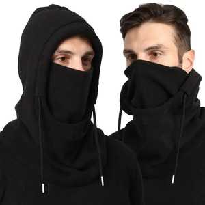 High Quality Warm Knitted Hoodie Winter Popular Balaclava Wholesale Knitted Balaclava Custom logo - Product Image 2
