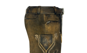 Pantalones Cortos Tradicionales Bávaros de Cuero, Pantalones Cortos Personalizados Únicos para Hombre - Product Image 6