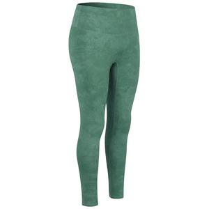 Hot Sale Tie Dye Peach Hip High Waist Yoga Pants Slim Scrunch Butt Quick Drying Breathable Fitness Yoga Leggings For Women - Product Image 2