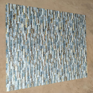 Azulejos de pared de elevación exterior para el hogar de diseño moderno, porcelana esmaltada de alta profundidad de 300x600mm, la última apariencia de piedra de mármol - Product Image 5