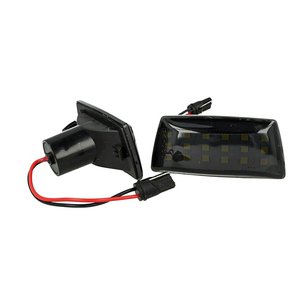 Kit indicatore di segnalazione laterale a LED per obiettivo fumo nero luce bianca per Opel vauhall Adam Astra H J D Insignia Meriva B Zafira - Product Image 2