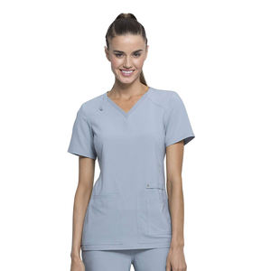 Vêtements de travail à la mode gommages femmes athlétique stretch facile d'entretien gommages ensemble uniformes d'allaitement femmes gommages médicaux - Product Image 3