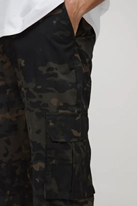 Venta al por mayor de alta calidad Casual pantalones de chándal para hombre de impresión personalizada logotipo con bolsillos laterales y delanteros pantalones de chándal de algodón 100% para hombre - Product Image 6