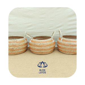 Woven Seagrass <b>Baskets</b> for plant tree - Product Image 2