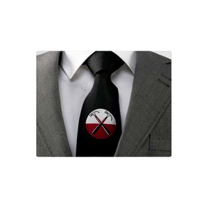 Cravate rose Floyd Hammer avec logo - Product Image 1