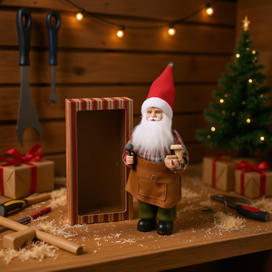 Figura y Juguete Navideño de Santa Claus Carpintero 59127 16x10x30cm - Product Image 3