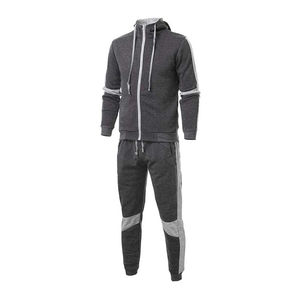 Último Diseño, Chándales Personalizados para Hombre con Cremallera Completa, Disponibles en Todos los Colores, 100% Algodón Felpa, Casual, Liso - Product Image 4