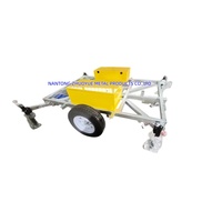 Fabrication sur mesure OEM de châssis de remorque en acier et aluminium, pour remorques de machines de jet d'eau, semi-remorques et châssis de maisons mobiles