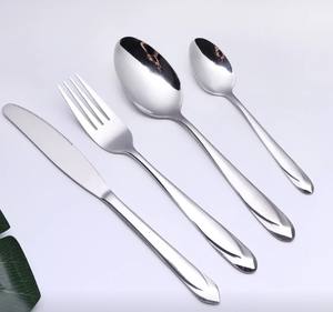 New Style Custom Metal Dining Silverware Cutlery Set Luxury <b>Knife</b> Fork & Spoon Handcrafted With Great Quality & Finishing Silver - Product Image 6