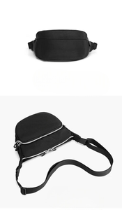 Bolso pequeño unisex, bolso de hombro para mujer, bolso para documentos, bonito, sencillo, ligero, con cremallera, tela impermeable, hecho en Vietnam - Product Image 5