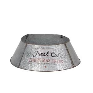 Collier d'arbre de Noël en métal galvanisé de haute qualité avec revêtement transparent doré nouveau design pour la vente en gros - Product Image 4